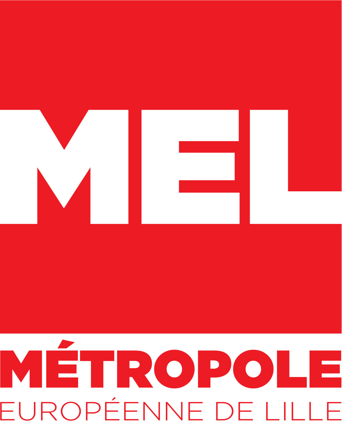 Logo MEL - Metropole europeenne de Lille